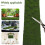 Plastic Artificial Moss Mat Green Faux Grass Rug for Garden 8