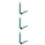 6Pcs Sky-Blue Mop Handle End Caps Comfortable Broom Handle Grips 8
