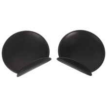 4Pairs Black Silicone Motorbike Mice Ear Decor Cartoon Rat Ears
