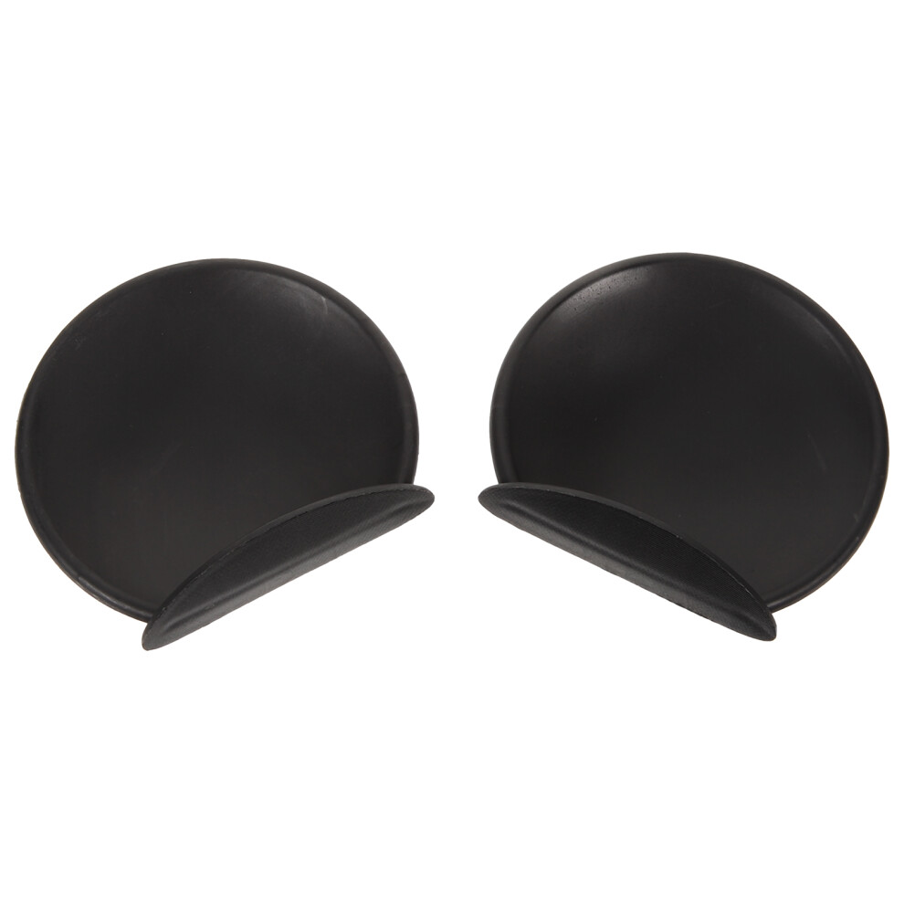 4Pairs Silicone Motorbike Mice Ear Decor Cartoon Rat Ears Black 343048632629