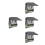 4Pcs Foldable Safety Sunshade Light Grey Mesh for Outdoor Use 9