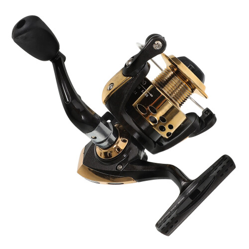 3Pcs Multi-Gear Black Fishing Reel Plastic Wire Cup Durable 2