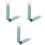 6Pcs Sky-Blue Mop Handle End Caps Comfortable Broom Handle Grips 5