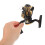 3Pcs Multi-Gear Black Fishing Reel Plastic Wire Cup Durable 5