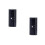 2Pcs Travel Watch Roll Organizer Black PU Storage Case 5