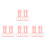 16Pcs Toddler Hand Pull Rings Pink Safety Stand Up Aid 3