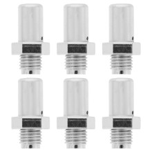 24Pcs Silver Fire Extinguisher Nozzle Accessories for Home and Office