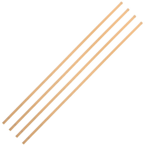 20Pcs Decorative Bamboo Strips Durable DIY Basket Weaving Roll 1