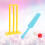 2Sets Cricket Set Safe Durable Material Sports Game Toy 9