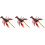 3Pcs Realistic Brown Lobster Models Plastic Simulation Decoration Toys 5