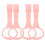 16Pcs Toddler Hand Pull Rings Pink Safety Stand Up Aid 6