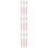 9Pcs Permanent Eyebrow Red Pens for Tattooing and Piercing 10