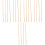 20Pcs Decorative Bamboo Strips Durable DIY Basket Weaving Roll 5