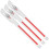 9Pcs Permanent Eyebrow Red Pens for Tattooing and Piercing 3
