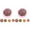 10Pcs Simulation Ice Cream Balls PVC Material Decorative Prop Set 4