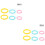 240Pcs Assorted Color Crochet Locking Stitch Markers for Knitting Use 5