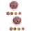 10Pcs Simulation Ice Cream Balls PVC Material Decorative Prop Set 9