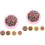 10Pcs Simulation Ice Cream Balls PVC Material Decorative Prop Set 6
