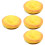 4Pcs Fake Egg Tart Ornament Realistic Kitchen Decoration 8