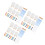 18Sets Mini Painting Kit Canvas Easel Set Multi Color Paints Brushes 2