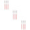 9Pcs Permanent Eyebrow Red Pens for Tattooing and Piercing 11