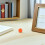 2Pcs Silicone Round fork Holders Orange Noise Reduction Base 7