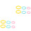 240Pcs Assorted Color Crochet Locking Stitch Markers for Knitting Use 2