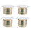4Pcs Concealed Fire Sprinkler Head Cover Plates Iron Multi Color 1
