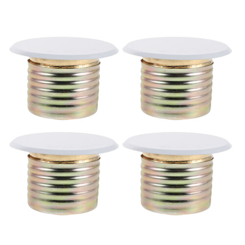 4Pcs Concealed Fire Sprinkler Head Cover Plates Iron Multi Color