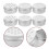 48Pcs Silver Aluminum Screw Lid Containers for Candy Wax Balm Storage 10