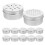 48Pcs Silver Aluminum Screw Lid Containers for Candy Wax Balm Storage 2