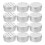 48Pcs Silver Aluminum Screw Lid Containers for Candy Wax Balm Storage 1