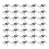 600Pcs Black Realistic Plastic Spiders for Halloween Party Prank Props 3
