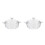2Pièces Verre Transparent Cuisine Multiusage Poignées 9