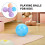 15Pcs Durable PVC Rubber Balls Assorted Play Balls Set 5