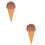2Pièces Ornement Glace Enfant Durable Portable 6