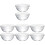 8Pcs Small Stackable Glass Bowls for Food Storage and Serving 4