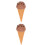 2Pièces Ornement Glace Enfant Durable Portable 5