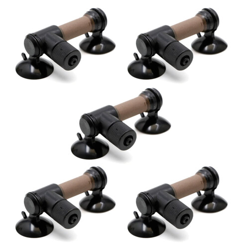 CO2 Diffuser For Aquarium Fish Tank  5X Pack Plastic Tessellator Atomizer With Dual Suction Cups
