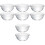 8Pcs Small Stackable Glass Bowls for Food Storage and Serving 5