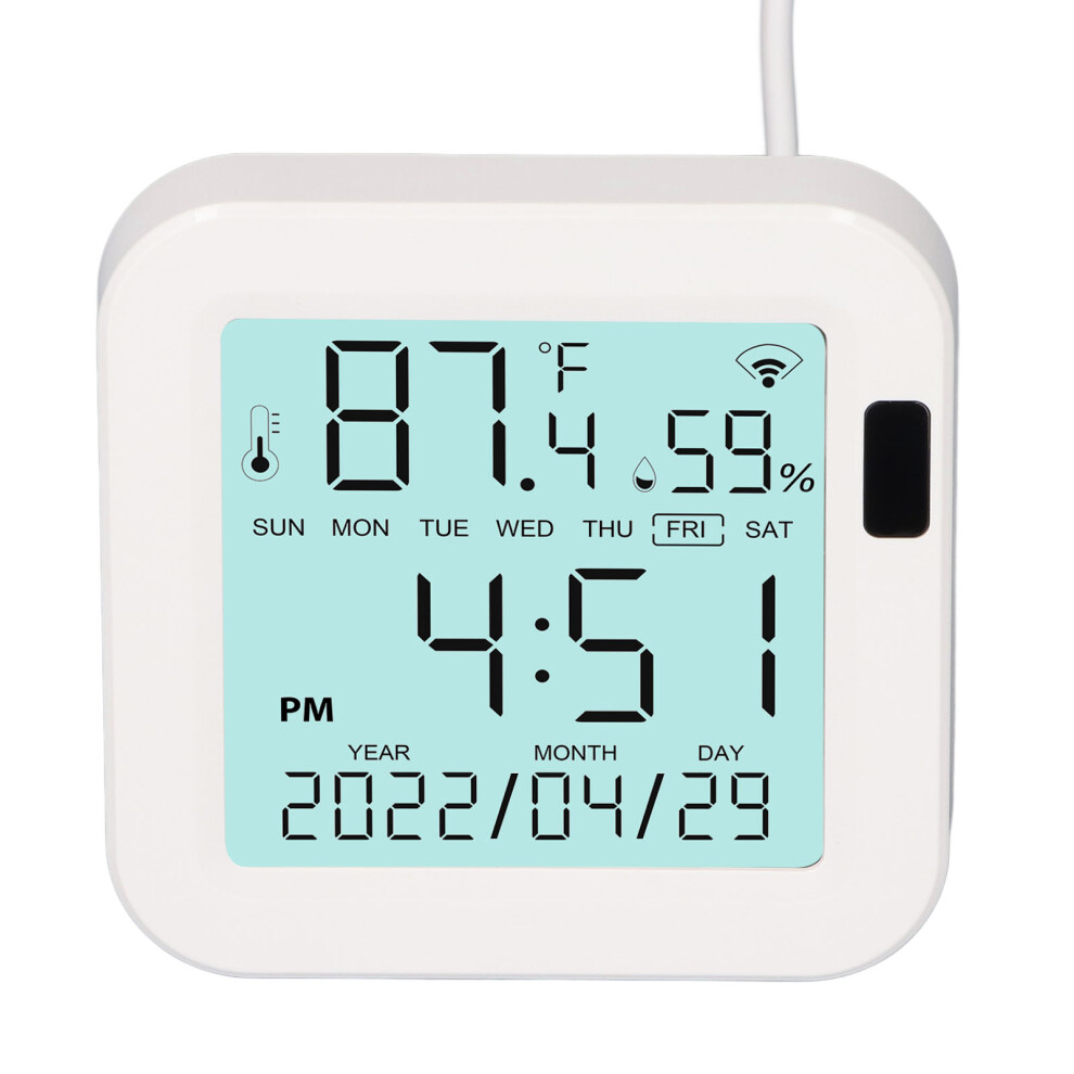 LCD Thermometer Hygrometer 0-60C 0-99%RH Backlit Display