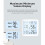 ABS Thermometer/Hygrometer -9,9~60C, 0-99%RH, AAAx3 7