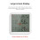 ABS Thermometer/Hygrometer -9,9~60C, 0-99%RH, AAAx3 15