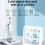ABS Thermometer/Hygrometer -9,9~60C, 0-99%RH, AAAx3 12