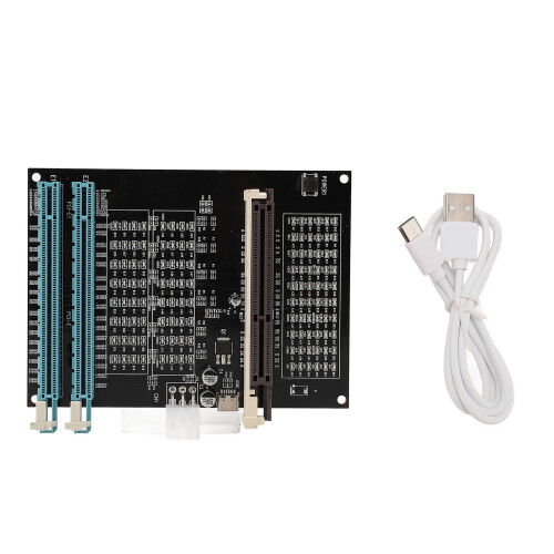 GPU-Tester mit Beleuchtung AGP PCIe Dual-Display-Videokarten-Diagnosetool 1