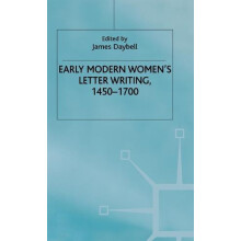 Early Modern Womens Letter Writing 14501700 by Daybell Hardcover Book