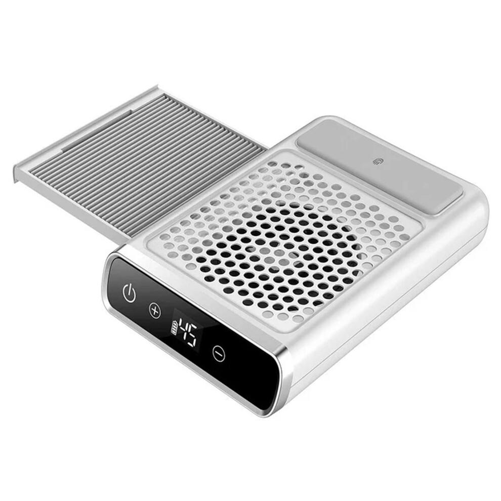 Rechargeable Nail Dust Collector With 360 Capture, Low Noise, Cordless Long Battery For Manicure 9169991268699