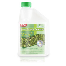 Greena Lawn Drought Treatment Wetting Agent All-Natural Grass Treatment for Dry Conditions Liquid Lawn Feed Enhancer for Root Penetration 500ml Covers