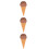 3Pièces Décor Glace Artificielle Portable Accessoire Enfant 8