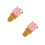 2Pièces Décorations Glace Simulée Multi Couleurs Pour Café 7